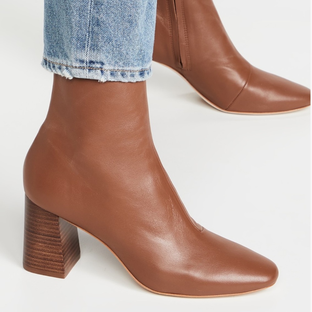 Loeffler Randall Elise Slim Ankle booties with block heel